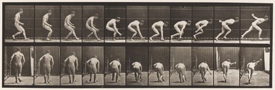 Lauta 287. Baseball; Pallon juokseminen ja poimiminen tekijältä Eadweard Muybridge