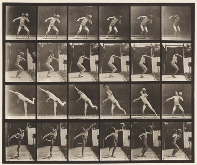 Levy 315. Nostaa 20-lb kiveä tekijältä Eadweard Muybridge