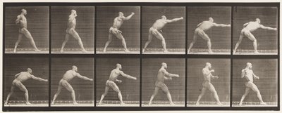 Levy 344. Isku (oikea käsi) tekijältä Eadweard Muybridge