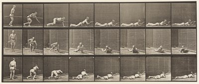 Levy 357. Makaa maassa ja ampuu tekijältä Eadweard Muybridge