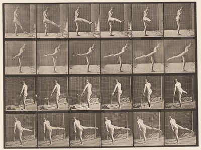 Levy 370. Ensimmäinen balettitoiminta tekijältä Eadweard Muybridge
