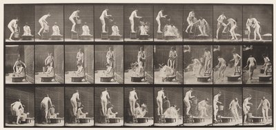 Kilpi 408. Kaksi mallia tekijältä Eadweard Muybridge