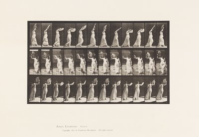 Levy 41. Kävely, flirttaileva tuuletin tekijältä Eadweard Muybridge