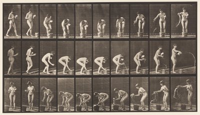 Levy 440. Taivuttava ja huuhteleva juomalasi tekijältä Eadweard Muybridge