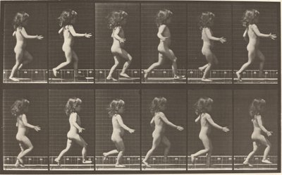 Kilven numero 469. Lapsi juoksee tekijältä Eadweard Muybridge