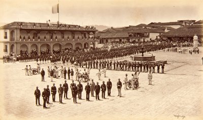 Taiteilijan vastaanotto, Quezaltenango, Guatemala tekijältä Eadweard Muybridge