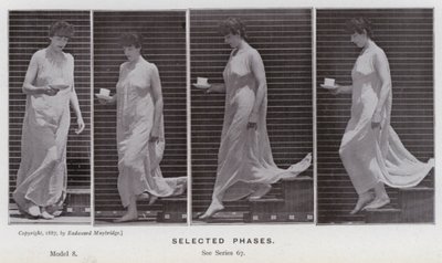 Ihmishahmo liikkeessä: valitut vaiheet (m/v kuva) tekijältä Eadweard Muybridge