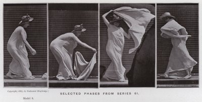 Ihmishahmo liikkeessä: Valittuja vaiheita sarjasta 61 tekijältä Eadweard Muybridge