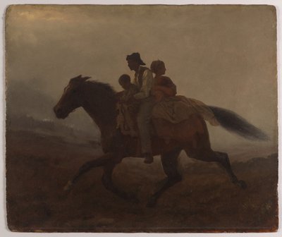 A Ride for Liberty (öljy laivalla) tekijältä Eastman Johnson