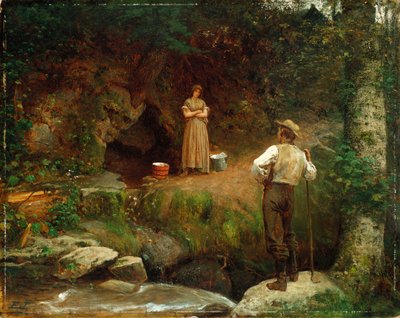 Varhaiset rakastajat tekijältä Eastman Johnson