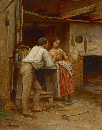 Southern Courtship, 1859 tekijältä Eastman Johnson
