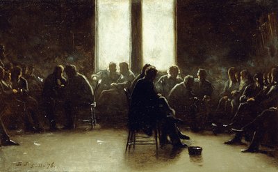 Opiskelu Nantucketin filosofian koulua varten tekijältä Eastman Johnson