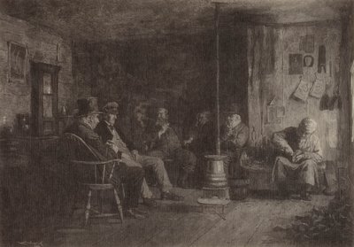 Nantucketin filosofian koulu tekijältä Eastman Johnson