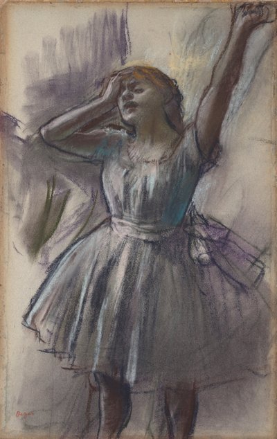 Tanssija Venyttely tekijältä Edgar Degas