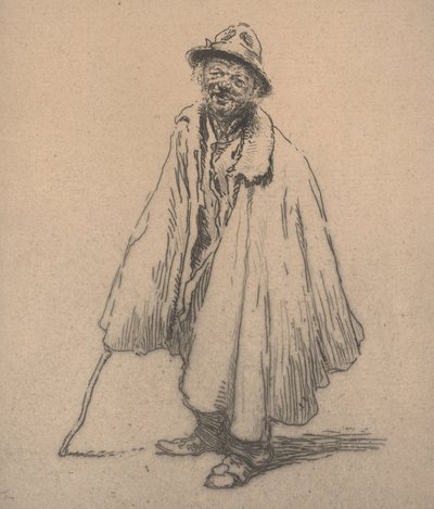 Francesconi, Venetsia, 1900-luvun alku (etsaus) tekijältä Edgar Chahine