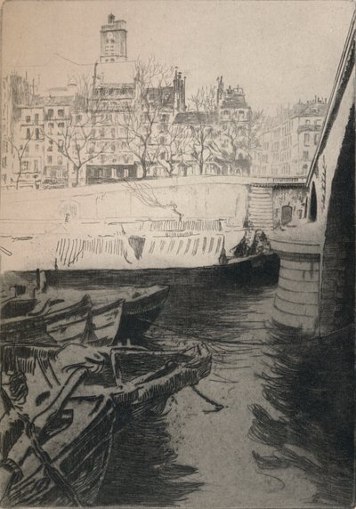 St Gervais, 1915 tekijältä Edgar Chahine