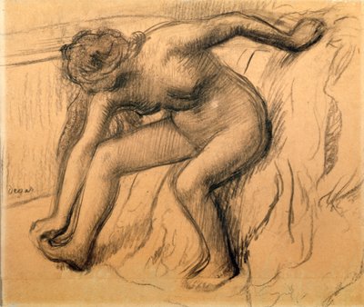Kylvyn jälkeen, 1892. tekijältä Edgar Degas