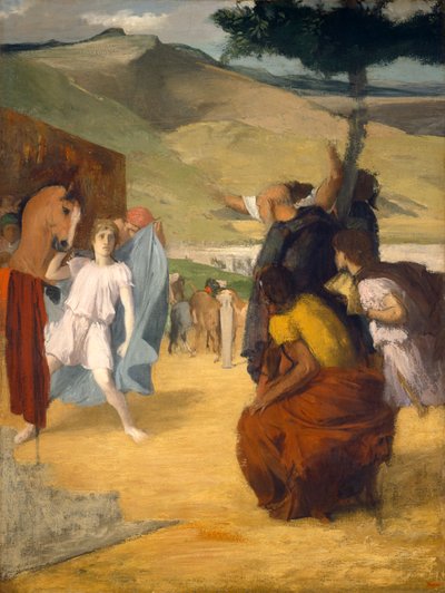 Alexander ja Bucephalus, 1861-2 tekijältä Edgar Degas