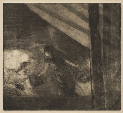 Café des Ambassadeursissa, n. 1879-80 tekijältä Edgar Degas