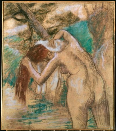Baigneuse au bord de l’eau tekijältä Edgar Degas