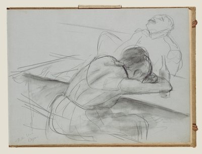 Bordelli kohtaus tekijältä Edgar Degas
