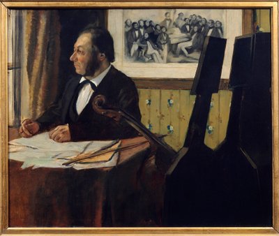 Sellisti Pilet, Louis Marie Pilet (1815-1877). Edgar Degasin (1834-1917) maalaus 1869 su. 0,50 x 0,61 m Pariisi. Musee d