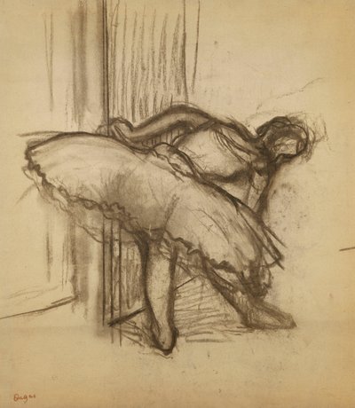tanssia; Tanssija, tekijältä Edgar Degas