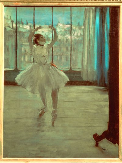 Tanssija ikkunan edessä tekijältä Edgar Degas