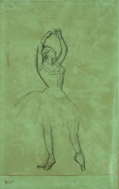 Tanssija koholla tekijältä Edgar Degas