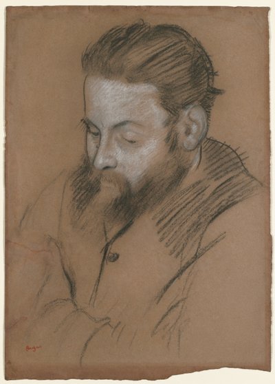 Diego Martelli, 1879. tekijältä Edgar Degas