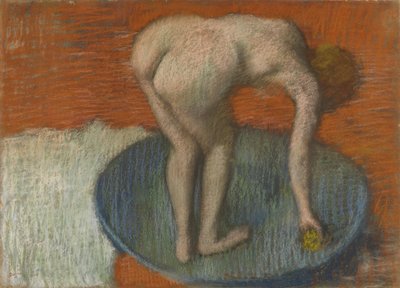 Nainen kylpylässä tekijältä Edgar Degas
