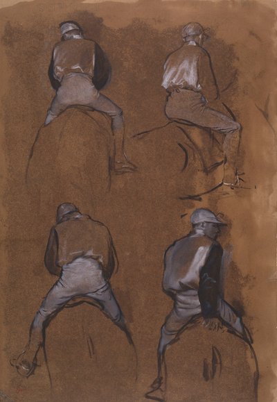 Jääkiekon neljä tutkimusta tekijältä Edgar Degas