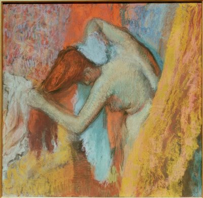 Frau bei der Toilette tekijältä Edgar Degas
