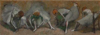 Tanssijoiden friisi tekijältä Edgar Degas