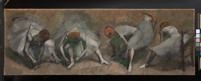 Tanssien friisi, noin 1895 tekijältä Edgar Degas