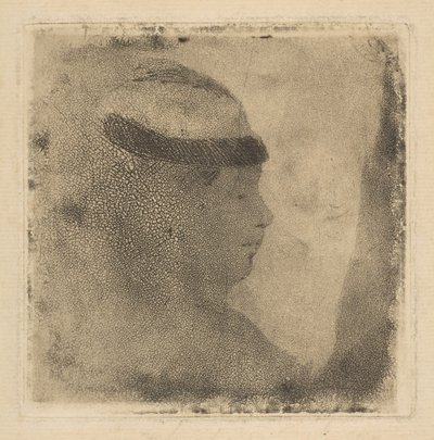 Profiilinaisen johtaja, 1879-80. tekijältä Edgar Degas