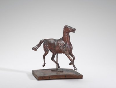 Hevosravi, jalat eivät kosketa maata, 1870-luku. tekijältä Edgar Degas
