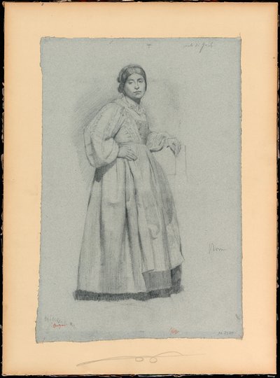 Italian kieli (Gaëta) tekijältä Edgar Degas