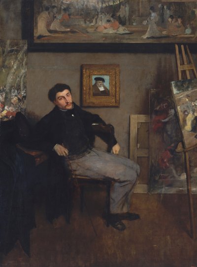 James-Jacques-Joseph Tissot 1836-1902, n. 1867-68. tekijältä Edgar Degas