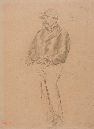 Jockey tekijältä Edgar Degas