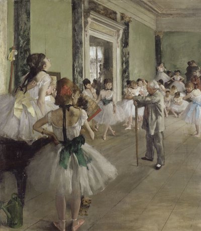Tanssitunti tekijältä Edgar Degas