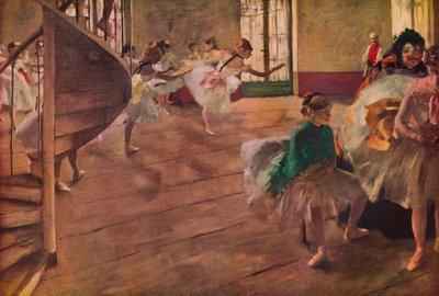Harjoitus, 1877 tekijältä Edgar Degas