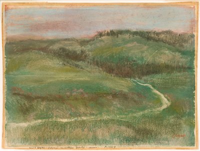 Maisema tekijältä Edgar Degas