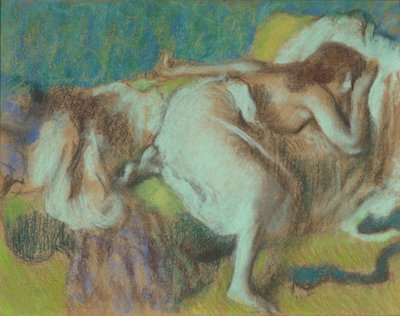 Le Repos, noin 1893 (pastelli laivalla) tekijältä Edgar Degas