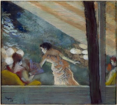 Kahvilakonsertti suurlähettiläille tekijältä Edgar Degas
