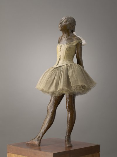 14-vuotias pieni tanssija, malli 1879–81, näyttelijä 1919–21 tekijältä Edgar Degas