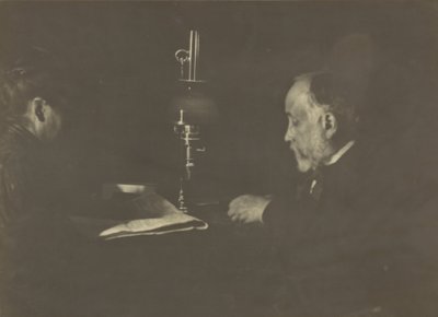 Louise Halévy lukemassa Degasille tekijältä Edgar Degas