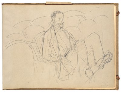 Ludovic Lepic teatterissa tekijältä Edgar Degas