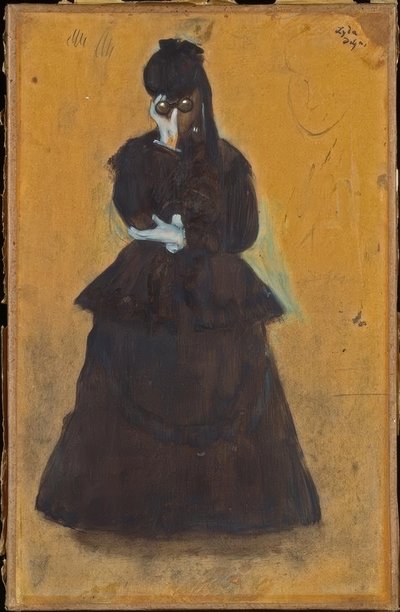 Lyda (Femme à la lorgnette) tekijältä Edgar Degas