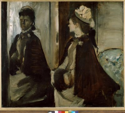 Madame Jeantaud au miroir tekijältä Edgar Degas
